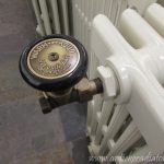 Vintage radiator kraanset draaiknop